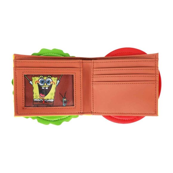 SpongeBob SquarePants Krabby Patty Shaped Wallet - Picture 5 of 8